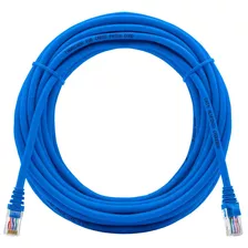 Cabo De Rede Internet Patch Cord Rj45 Cat6 Azul 20 Metros