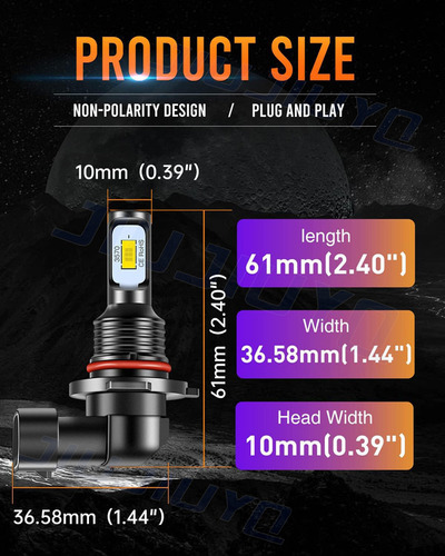 Kit De Faros Led H11 H9 9145 Para 2009 Volkswagen Routan H Foto 9