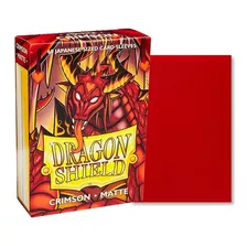 Protectores Dragon Shield Japanese Matte Crimson (carmesí)