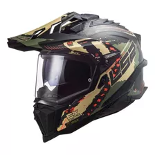 Capacete Ls2 Explorer Mx701 Extend - Verde Militar Fosco