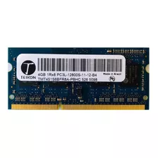 Memoria 4gb Teikon Ddr3 1rx8 Pc3l 12800 1600mhz 1.35v Oferta