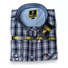 Camisa Masculina Manga Longa Xadrez Da Breakaway Country