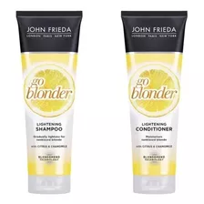  Shampoo E Condicionador John Frieda Go Blonder Lightenning