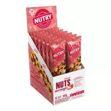 Barra De Nuts Nutry Cx C/12un Nutrimental - Escolha Sabores