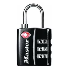 Candado De Equipaje Master Lock Cadenas En Acier Tsa Nickel 