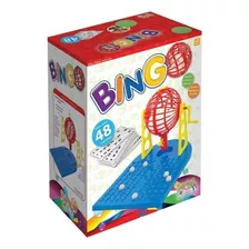 Jogo Tabuleiro Mesa Bingo 48 Cartelas Brinquedo Divertido