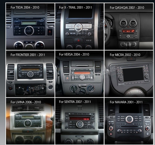 Android Nissan Radio Tiida Versa Frontier Carplay Gps Usb Cd Foto 9