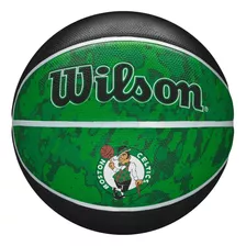 Balón Baloncesto Basketball Wilson Tidye Nba #7 Color Verde Oscuro-boss Celtics