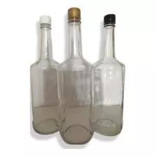 24 Botellas Vidrio Litro Taparosca