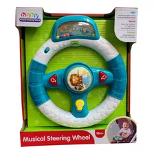 Volante Musical Didactico Con Luces Juguete Para Bebes 