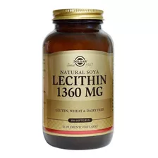 Lecithin 1360 Mg X 100 Soft Solgar