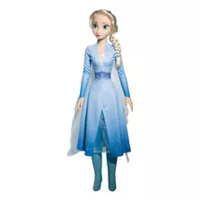 Boneca Elsa Frozen 2 Grande - 82 Cm - Baby Brink Disney