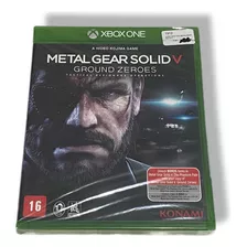 Metal Gear Ground Zeroes Xbox One Lacrado Envio Ja!