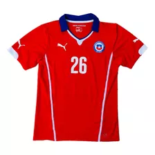 Camiseta Selección Chilena #26 Albornoz, Puma, Talla M, 2015