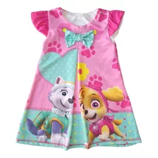 Vestido Batita Niña Bebé Casual Paw Patrol Skye Everest