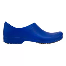 Sapato Masculino Azul Antiderrapante Sticky Shoes Hospitalar