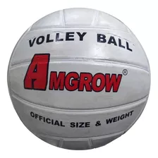 Balón De Goma Para Voleibol Amgrow Tamaño Oficial N° 5 