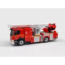 Caminhão Dos Bombeiros Scania P320 1:43 Polícia 