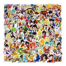 100 Stickers Calcomanias Dragon Ball Z Gt Super Kai - Goku