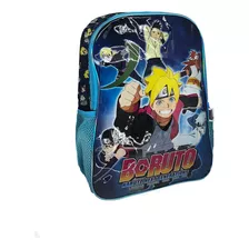 Mochila Escolar Costa Boruto Naruto 2 Modelos Luxcel Cor Azul