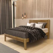 Cama Casal Freijó Para Colchão 138 X 1,88cm Madeira Pinus