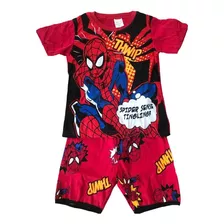 Pijama De Hombre Araña Para Niños De 6 Años, 2 Piezas