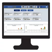 Planilha De Gestão De Controle De Estoque Excel Roupas Lojas