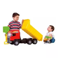 Caminhão Super Caçamba Infantil Grande 5050 Magic Toys Perso
