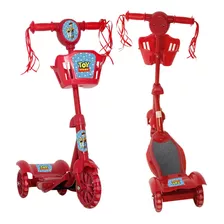 Patinete Infantil Menino Toy Story Musical Vermelho Toys 2u