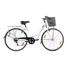 Bicicletas Baccio Liberty 26 6 Vel Blanco Paseo Dama - Fama