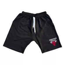 Pantalon Short Algodon Nba Basquet Basket Todos Los Equipos