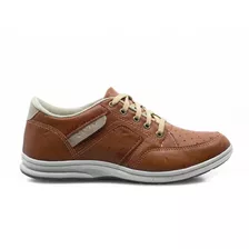 Zapatillas Hombre Base Antideslizante Simil Cuero Moda