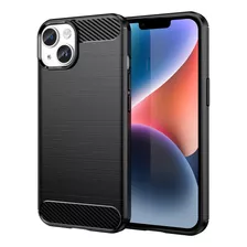 Funda Estuche Para iPhone Acabado Fibra Carbono