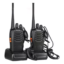 Par De Rádios Comunicador Baofeng Walktalk Bf-777s Microfone