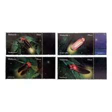 Malasia Insectos, Serie Sc 1293-96 2010 Mint L15794