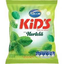 Bala Dura Kids Hortelã 500g Arcor