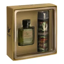 Estuche Bross London Warrior Mini Edt + Desodorante