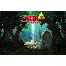 Poster Jogo The Legend Of Zelda A Link Between Worlds 40x60