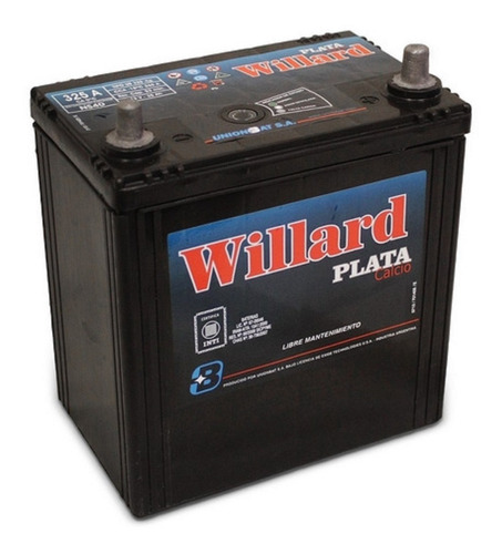 Bateria Willard Ub325 12x35 Honda City Fit Chery Qq