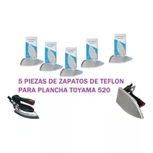 5 Zapatos De Teflon Para Plancha Industrial De Vapor Toyama 