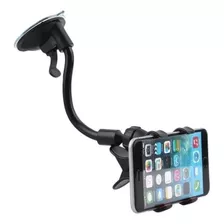 Soporte Celular Para Auto, Tubo Flexible Con Sopapa Y Broche