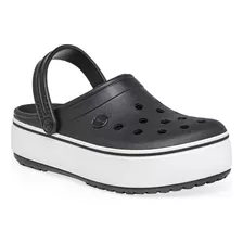 Sandalia Crocs Crocband Platform Mujer Original 