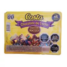 Huevito De Chocolate Costa 16u Macizos 76g