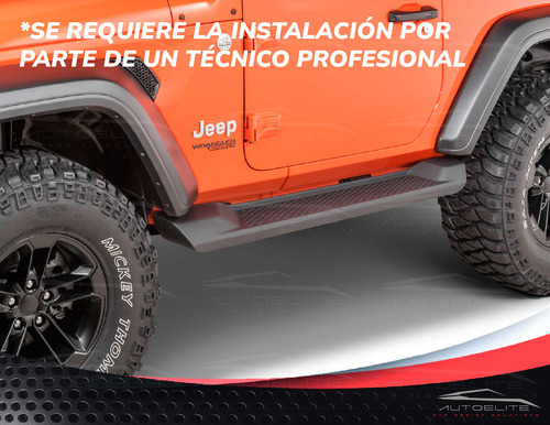 Estribos Jeep Wrangler Jl 2 Puertas Rubicon Sahara Foto 2