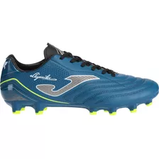 Botines Joma Modelo F11 Aguila Fg - Color Azul Petróleo