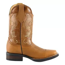 Bota Vaquera Rodeo Para Hombre Horsag Piel 100% Original 