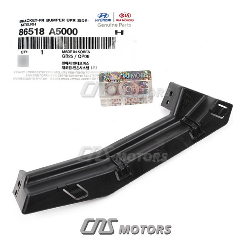 Oem Front Bumper Bracket Right Passenger For 13-17 Hyund Ddf Foto 4