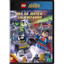 Lego Dc Liga Da Justica Vs. Liga Bizarro Dvd Lacrado