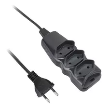 Extensão Elétrica 3 Tomadas Bivolt 10a 250v Elgin Ex203-10m