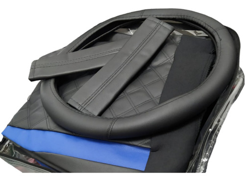 Honda Fit Kit Cubreasierntos Tactopiel Protector Azul Fundas Foto 5